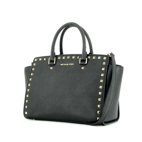 sac michael kors selma noir occasion|Sac à main en cuir selma Michael Kors Noir en Cuir .